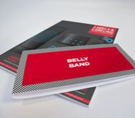 Labels & Labeling magazine with a red belly band wrapped around the cover